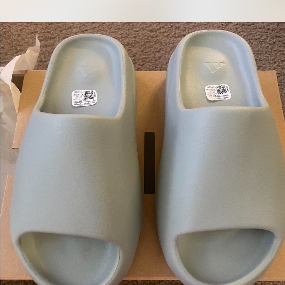 Yeezy Women's Slippers in Light Blue